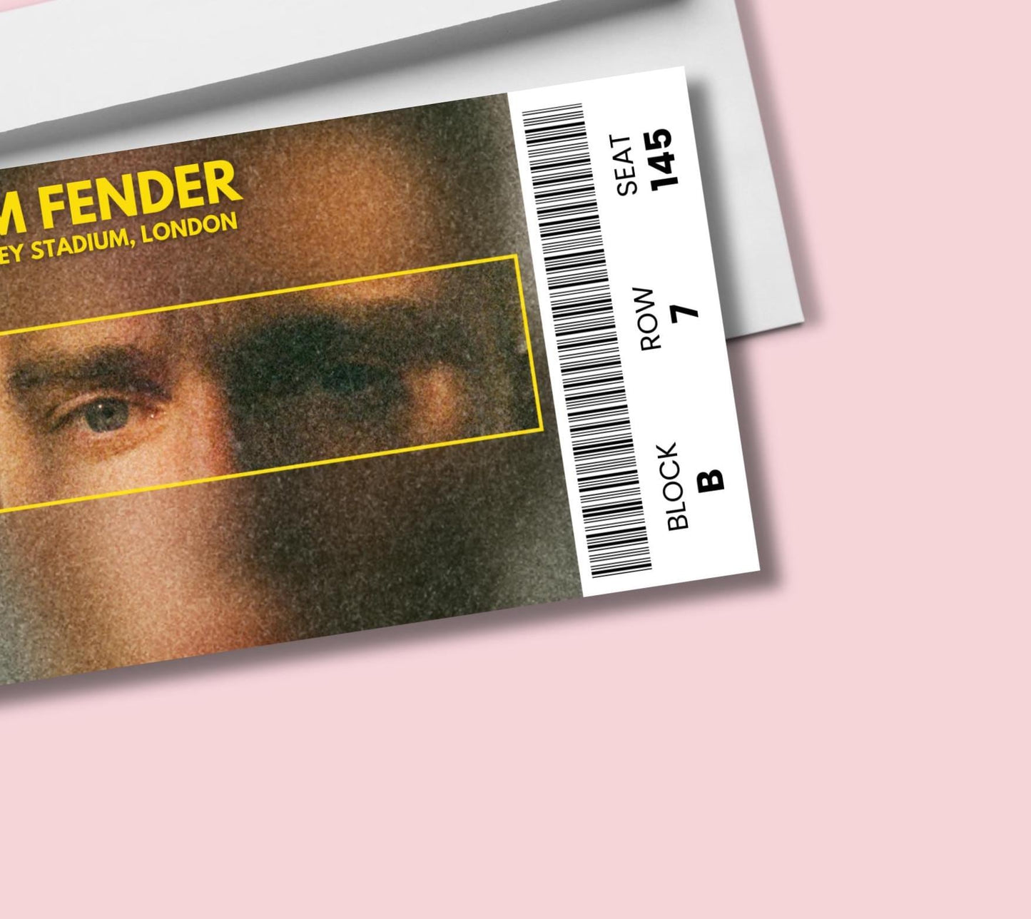 Sam Fender Physical Concert Ticket